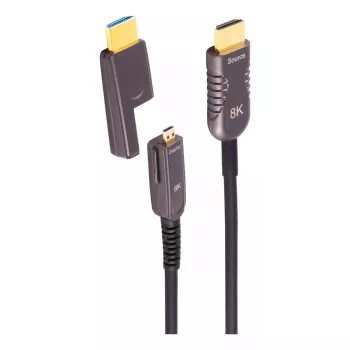 HDMI Cable ShiverPeaks BS30-52075 10m HDMI Type A Male HDMI Type D Male 48 Gbit/s