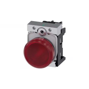 Siemens 3SU1152-6AA20-1AA0 alarm light indicator 24 V Red
