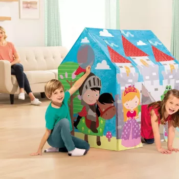 Inflatable Playhouse Intex 45642NP for children, blue, recommended age 3–6 years
