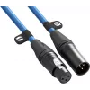 XLR cable Rode XLR3M-B 3 m — male-to-female microphone cable, blue