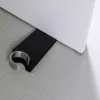 Door Stop Blomus WEDO Black Rubber Stainless Steel