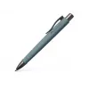 Ballpoint pen a.w. Faber-Castell 241188 — clip-on retractable, blue ink, grey body, extra bold tip, 1 pc