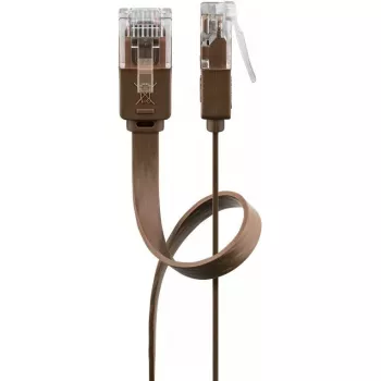 Networking Cable Goobay 95895 Cat6 U/UTP 20m Brown