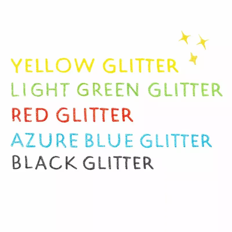 Felt Pen Edding 4-1200-5-3 Aqua Black Light Green Red Yellow Bullet Tip