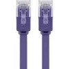 Flat Patch Cable Goobay CAT 6 2m U/UTP Violet