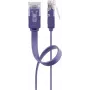 Flat Patch Cable Goobay CAT 6 2m U/UTP Violet