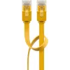 Flat Patch Cable Goobay CAT 6 3m U/UTP Yellow