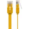 Flat Patch Cable Goobay CAT 6 3m U/UTP Yellow