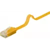 Flat Patch Cable Goobay CAT 6 3m U/UTP Yellow
