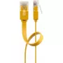 Flat Patch Cable Goobay CAT 6 3m U/UTP Yellow