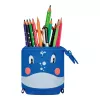 Soft pencil case Herlitz Whale Polyester Black Blue Pink