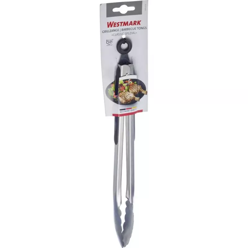 Kitchen tongs Westmark Classic Spezial Maxi 350 mm — stainless steel, TPR handle