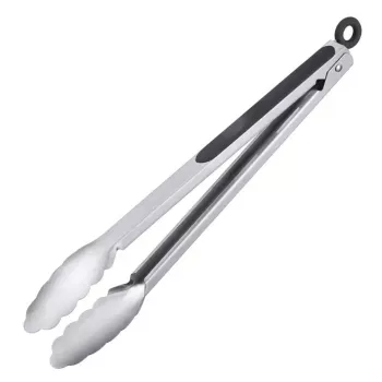 Kitchen tongs Westmark Classic Spezial Maxi 350 mm — stainless steel, TPR handle