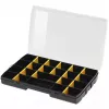 Storage tray Stanley STST81680-1 Rectangular Polypropylene Black Yellow