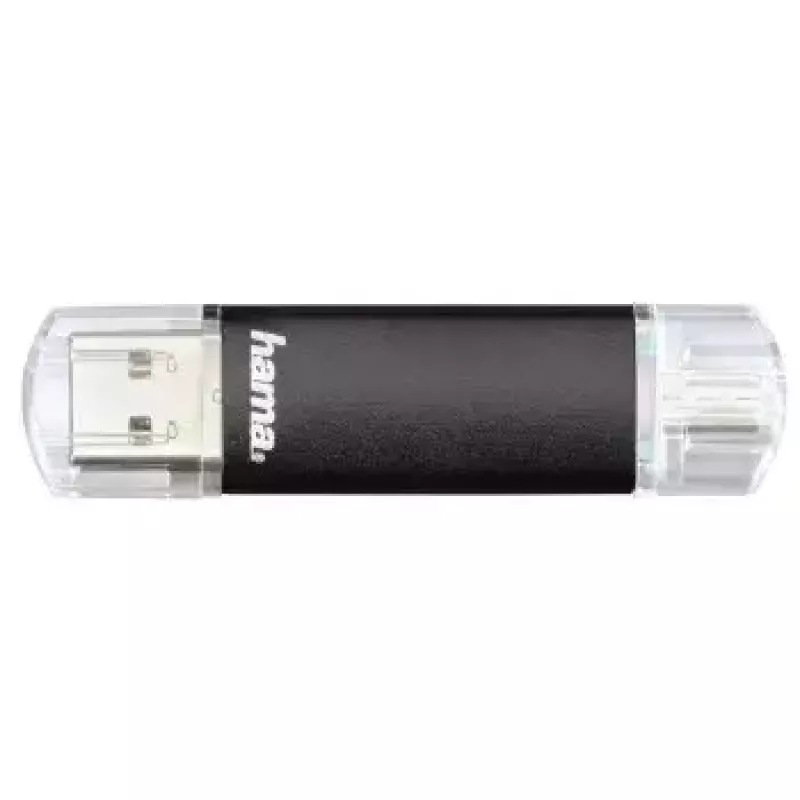 Hama Laeta Twin, 16GB USB flash drive USB Type-A / Micro-USB 3.2 Gen 1 (3.1 Gen 1) Black