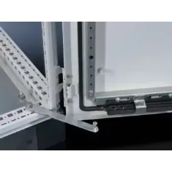 Door stay Rittal 4583.500 for server and network racks, silver, 1 pc