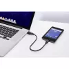 USB Cable Renkforce RF-4463076 0.3m USB A Micro-USB B Black