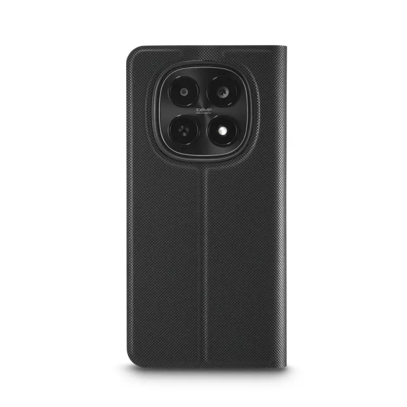 Folio mobile phone case HAMA Daily Protect for Redmi Note 15 (6.77 inch) — Black, 2 card pockets, desktop stand