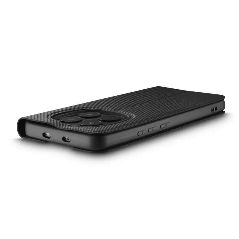 Folio mobile phone case HAMA Daily Protect for Redmi Note 15 (6.77 inch) — Black, 2 card pockets, desktop stand