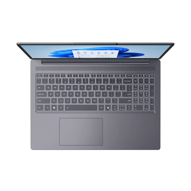 Lenovo IdeaPad Slim 3 16ARP10 AMD Ryzen™ 3 7335U Laptop 40.6 cm (16 inch) WUXGA 8 GB DDR5-SDRAM 512 GB SSD Wi-Fi 7 (802.11be) Windows 11 Home German Grey