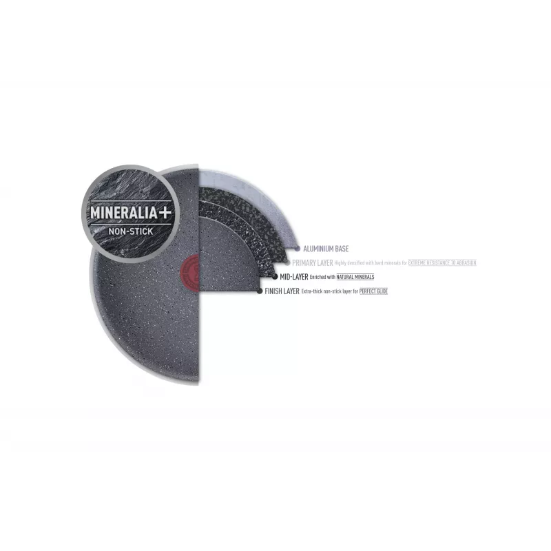 All-purpose pan Tefal Healthy Chef G15002 Round 20 cm Grey