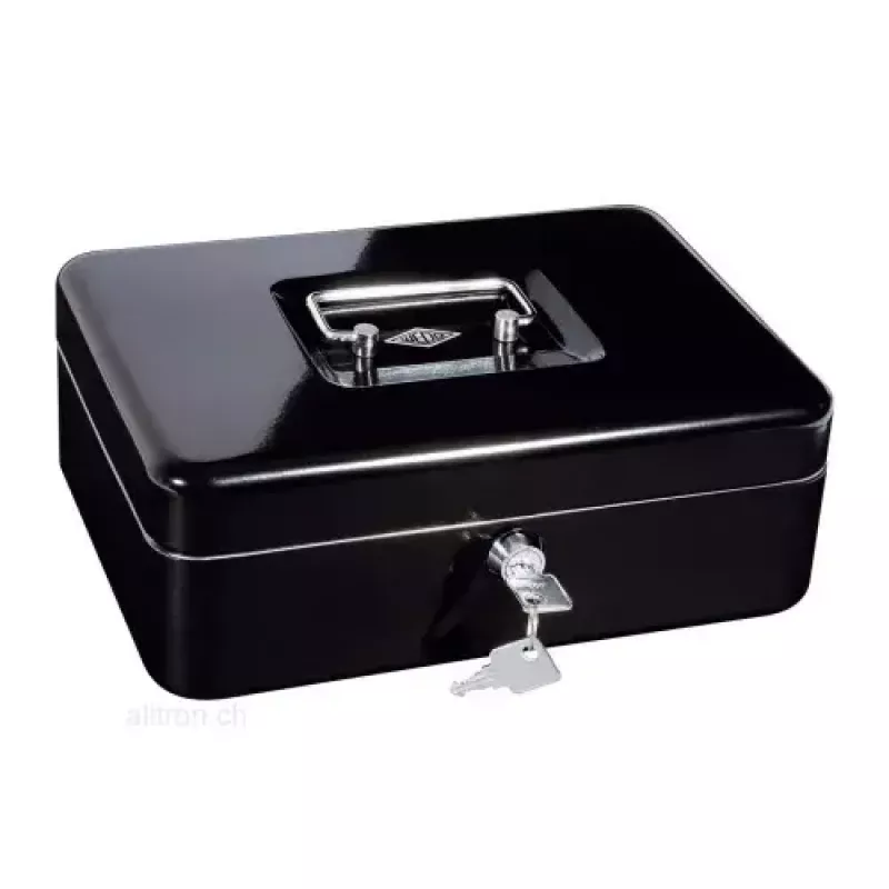 Cash/Ticket Box Wedo 145121H Black