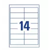 Self-adhesive addressing labels Avery Zweckform 3678 — white paper, 9.7×3.7 cm, 1400 labels (100 sheets)