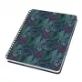 Writing Notebook Sigel Jolie JN612 A5 60 Sheets Black Green Purple Turquoise