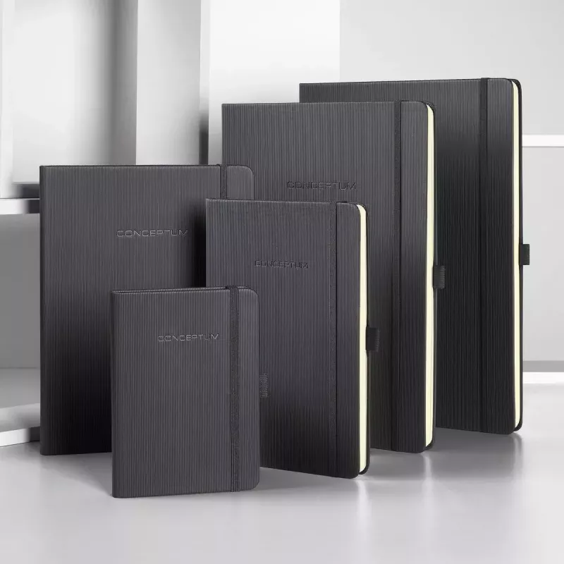 Writing Notebook Sigel CO117 194 Sheets Black