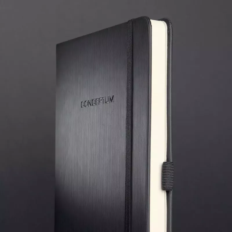 Writing Notebook Sigel CO117 194 Sheets Black