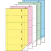 Non-adhesive label Sigel BO082 Multicolour Rectangle