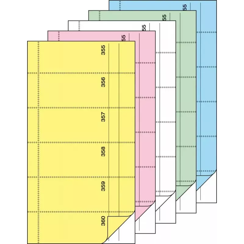 Non-adhesive label Sigel BO082 Multicolour Rectangle