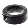 Telephone cable Helos 014864 50 m Black