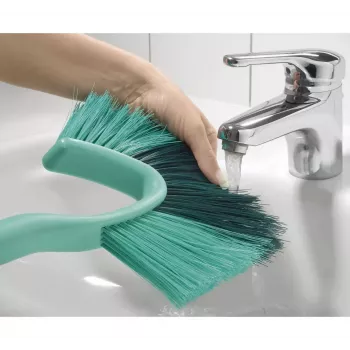 Scrub Brush Leifheit 41510 Aluminium Black Turquoise