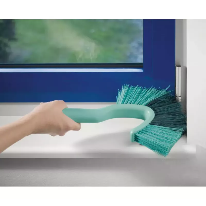 Scrub Brush Leifheit 41510 Aluminium Black Turquoise