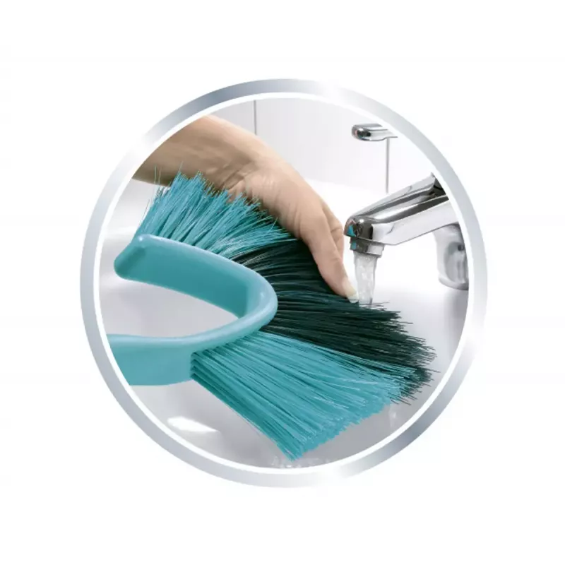 Scrub Brush Leifheit 41510 Aluminium Black Turquoise