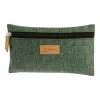 Soft pencil case Herlitz GREENline Polyester Green Grey 210x15x123 mm