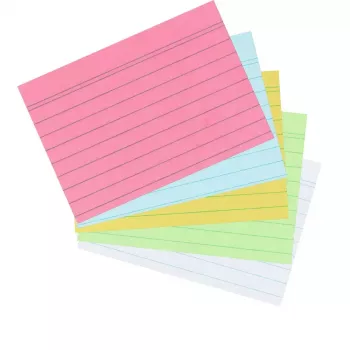 Index Card Herlitz 10835890 Pink Rose 100 pcs