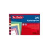 Index Card Herlitz 50019373 Blue Pink Rose