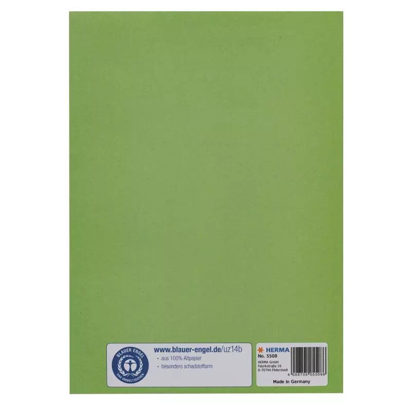 Magazine/Book Cover HERMA 5508 Green