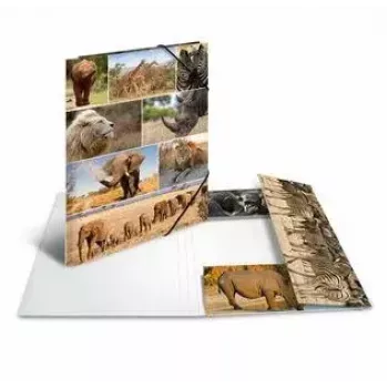 Folder Cardboard HERMA 19222 A3 Multicolour
