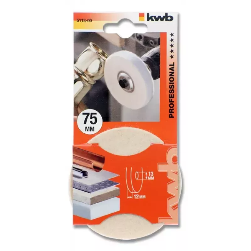 Polishing pad KWB 511300 1 pc(s)
