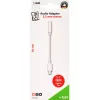 Audio Cable 2GO 797140 0.1m 3.5mm Lightning White