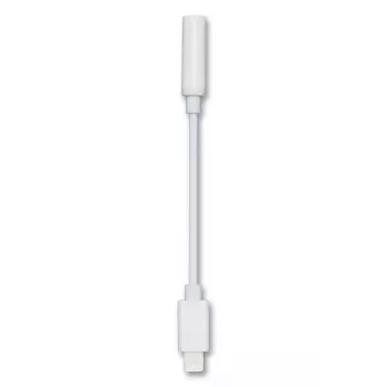 Audio Cable 2GO 797140 0.1m 3.5mm Lightning White