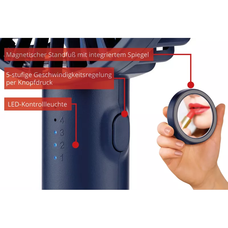 Unold Breezy II Blue 10 cm Handheld fan