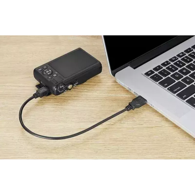 USB Cable Renkforce RF-4455807 0.3m USB A Mini-USB B Black