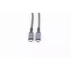 USB Cable ShiverPeaks BS14-75007 2m USB 3.2 Gen 2 USB C Black White
