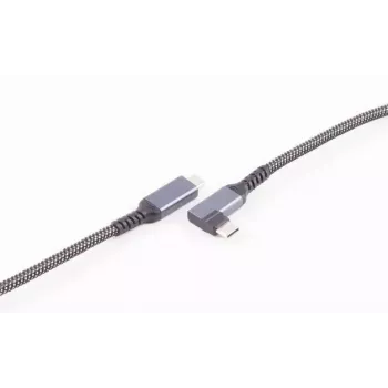 USB C to USB C cable ShiverPeaks BS14-75017, USB 3.2 Gen 2 (10 Gbit/s), 2 m, black/white