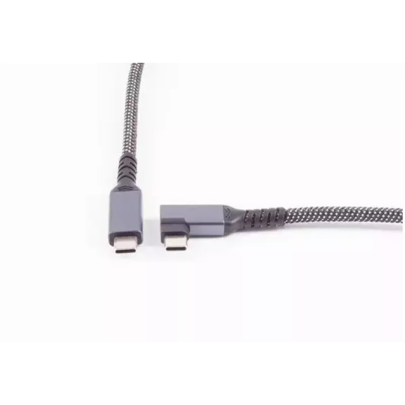 USB C to USB C cable ShiverPeaks BS14-75017, USB 3.2 Gen 2 (10 Gbit/s), 2 m, black/white