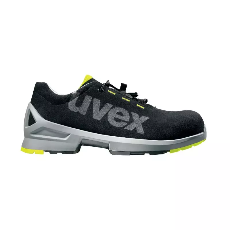 Safety shoes UVEX 8544.8 S2 SRC — women's, micro velour upper, PU outsole, mesh lining
